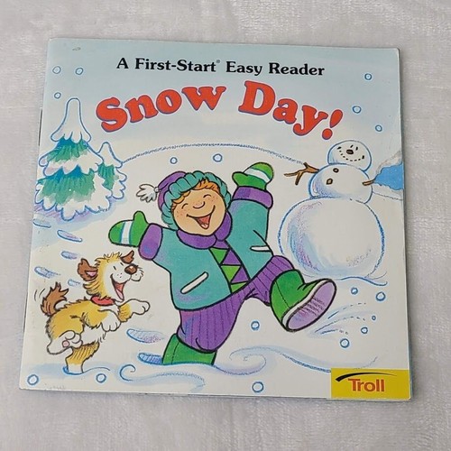 Snow Day! A First Start Easy Reader 1999 Troll Paperback - Picture 2 of 8