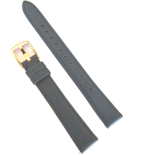 Bracelet De Montre Rechange – Tissu Et Cuir Bleu – Largeur 20 Mm – Neuf