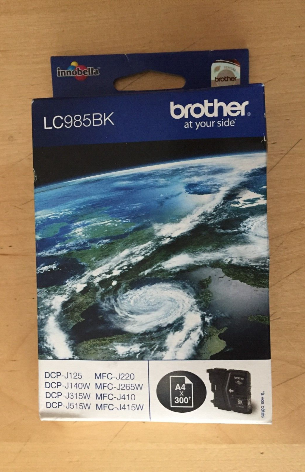 Genuine Brother Ink - LC985 BLACK / MFC-J220 J265W J410 (INC VAT) BOXED 12/2026