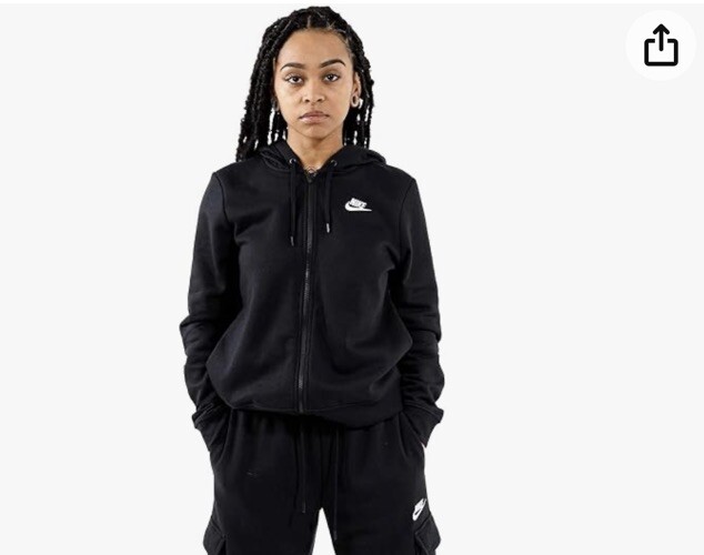 Womens Nike Track Suit Black 50 Off Christmas Sale Medium 2 Piece