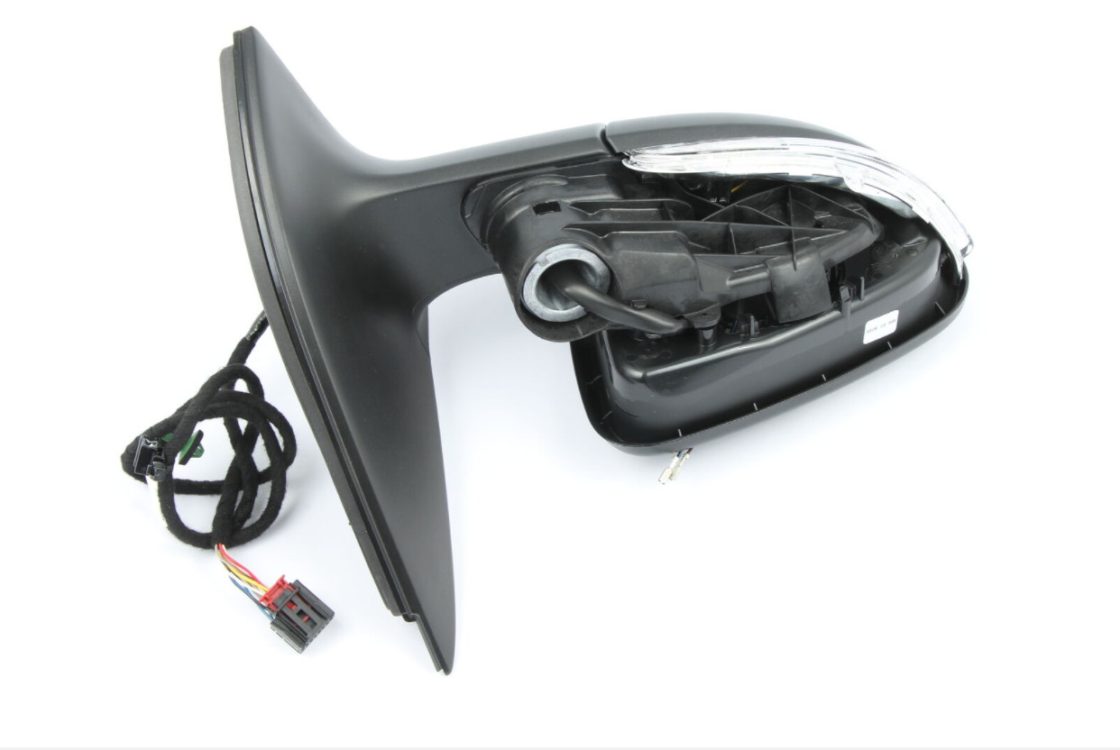 NEW VW GOLF VI 5K MK6 FRONT RIGHT SIDE WING MIRROR 5K0857508AH9B9 