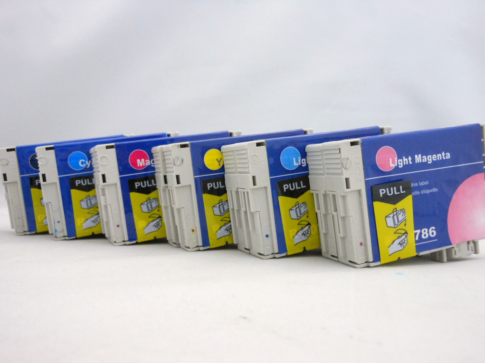 12PK T0781 - T0786 Ink Cartridge for Epson Stylus Photo RX680 RX595 ...
