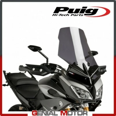 PARE-BRISE PUIG FUME FONCE 7646F YAMAHA MT-09 850 TRACER 2015 / 2017 - Photo 1/2
