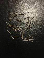Cuckoo Clock Parts- Small Nails To Fix Dial Solid Brass -10 mm (Set Of 10)