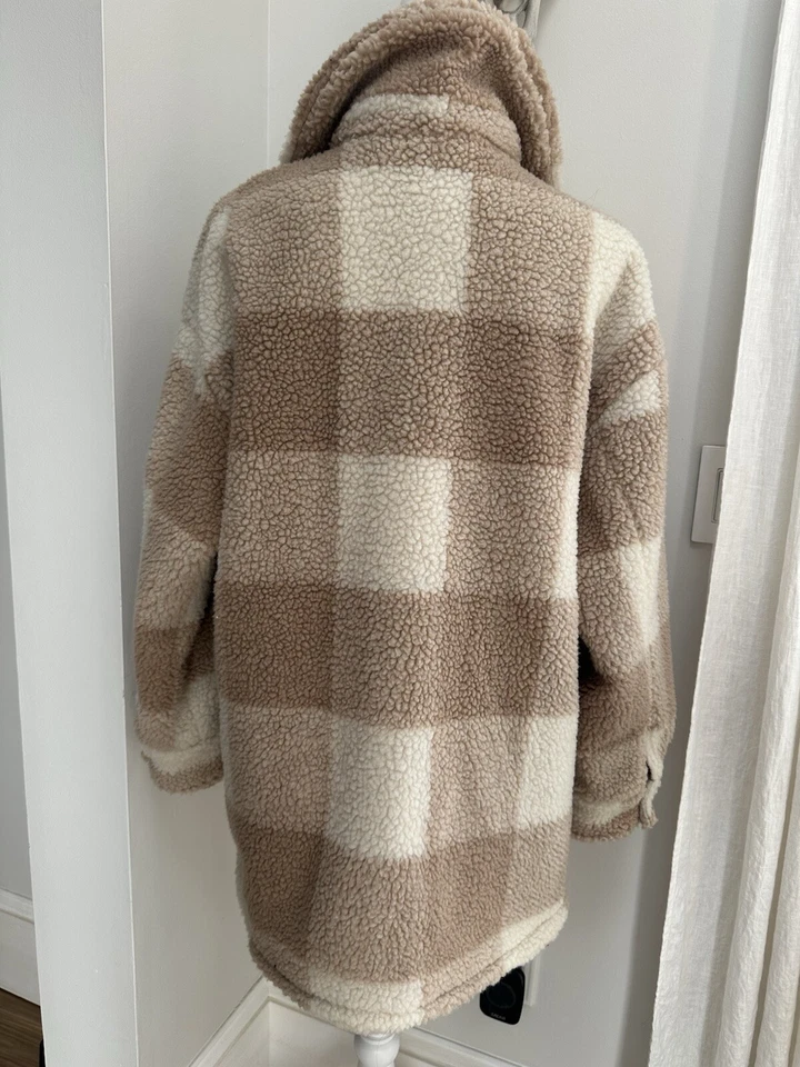 Abrigo chaqueta/chaqueta Bernado Sherpa para mujer talla XL Foto 2 de 4