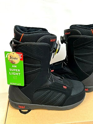 Head Scout LYT Snowboard Boots 2022 BOA Sizes 6,7,8.5,9.5,10.5,11