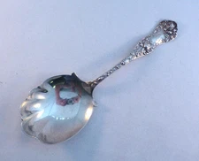 AMERICAN BEAUTY- SHIEBLER STERLING BERRY SPOON