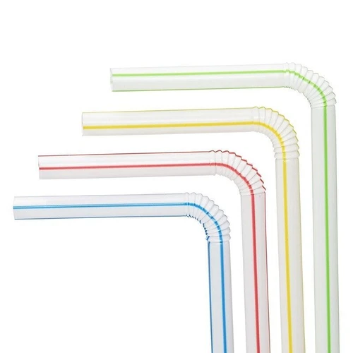UP 2000x Multicolor Straws BPA Free Bendable Biodegradable Drinking Party Straw - Picture 4 of 12