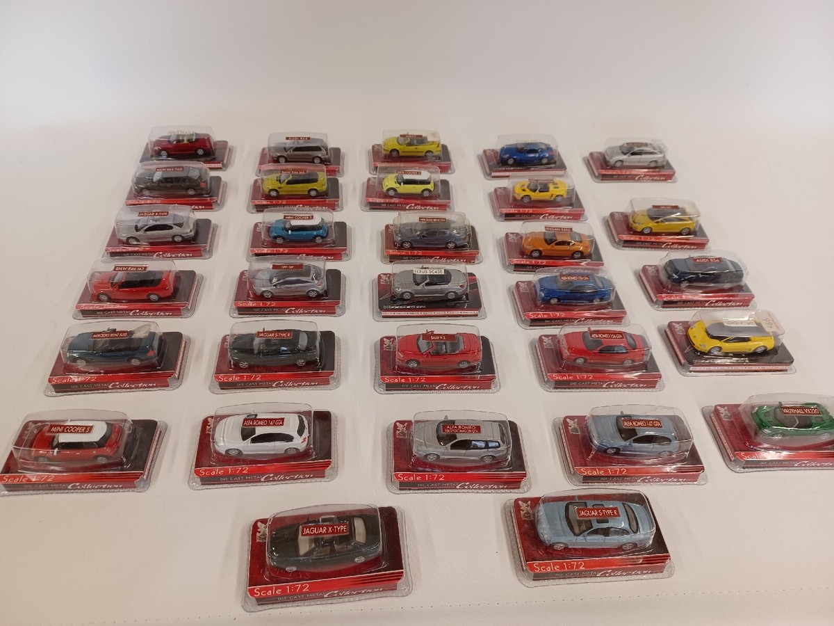 Hongwell Cararama Scale 1/72 Job Lot 31 Cars Volvo, BMW, Saab 
