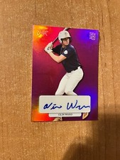 2022 Leaf Perfect Game Showcase - Olin Ward - Platinum Motion Auto #d 2/4