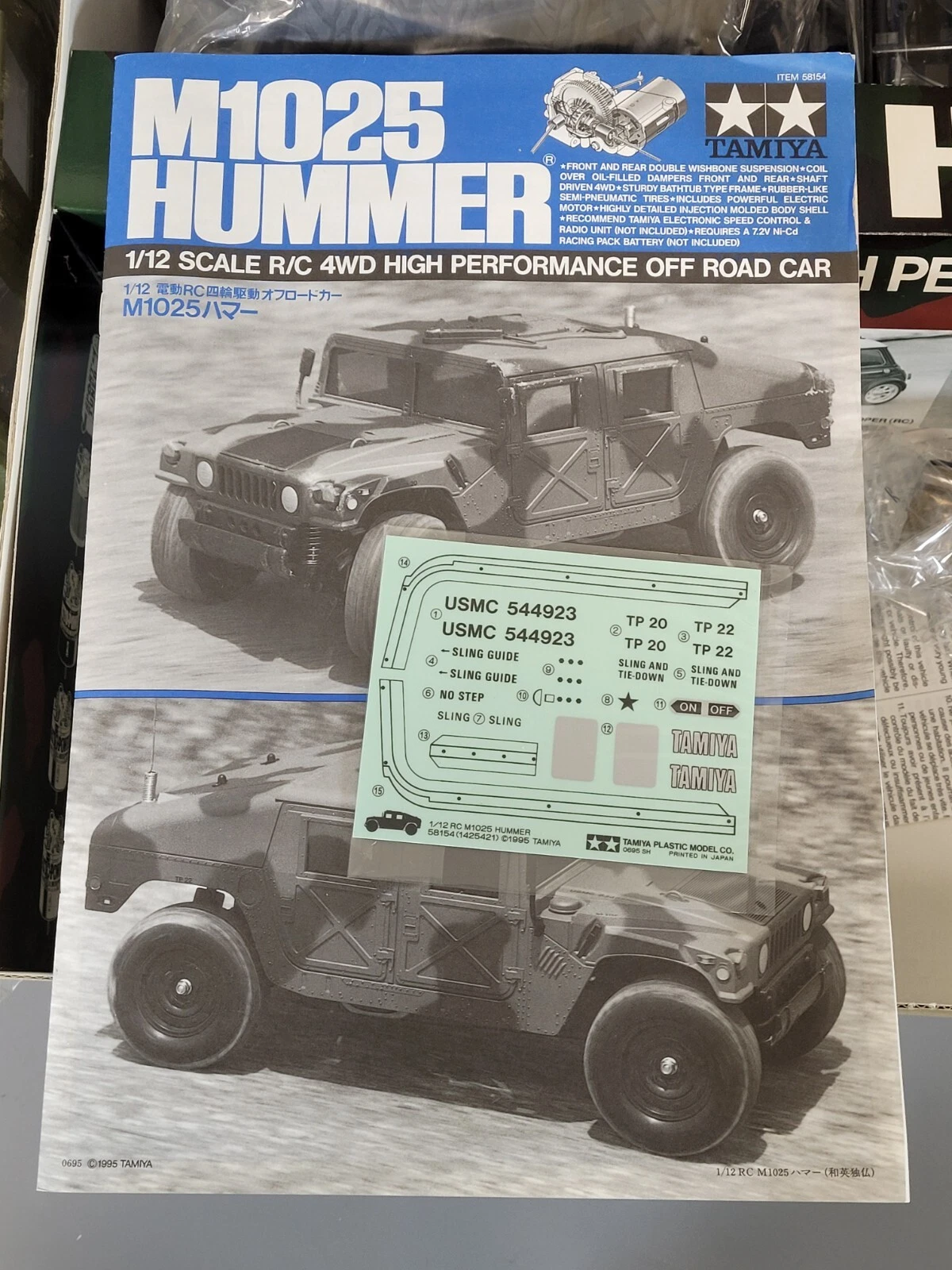 Vintage 1 12 Scale RC M1025 Hummer Military Truck Libya Ubuy