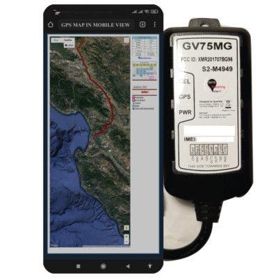 GTM Queclink GV75M 4G Car Motorcycle Vehicle GPS Tracker 700mAh, Waterproof
