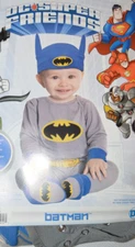 Baby Boy DC Batman Halloween Costume 5 PC Set Size 0-6 Months, 6-12 Months