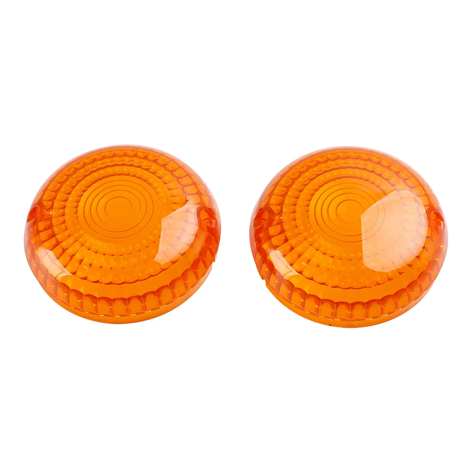 Front/Rear Turn Signals Lens Cover Fits Yamaha V-Star1100 XVS650 Road Star Amber - Изображение 2 из 4