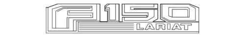 Genuine Ford Nameplate ML3Z-16720-C