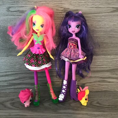 My Little Pony Equestria Girls Rainbow Rocks und Figuren Restposten Konvolut