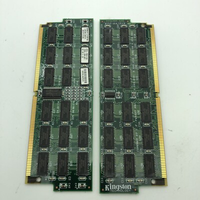Kit RAM Kingston EDO 128 Mo (2x64 Mo) – 60 Ns, ECC, 168 Broches – KTD-GXI/64