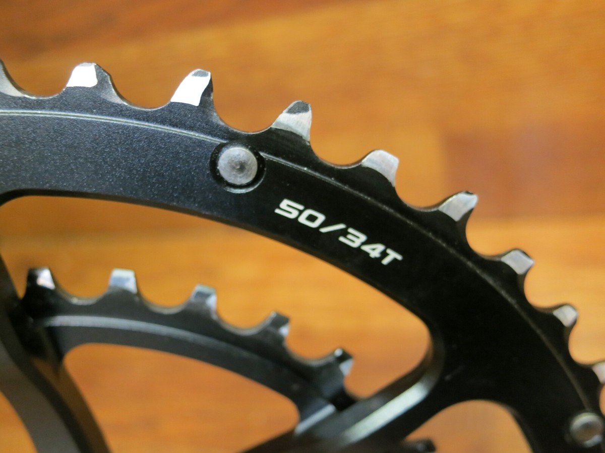 CANNONDALE HOLLOWGRAM SI SL 2 172.5L 50/34T CRANK SET W/ STAGES