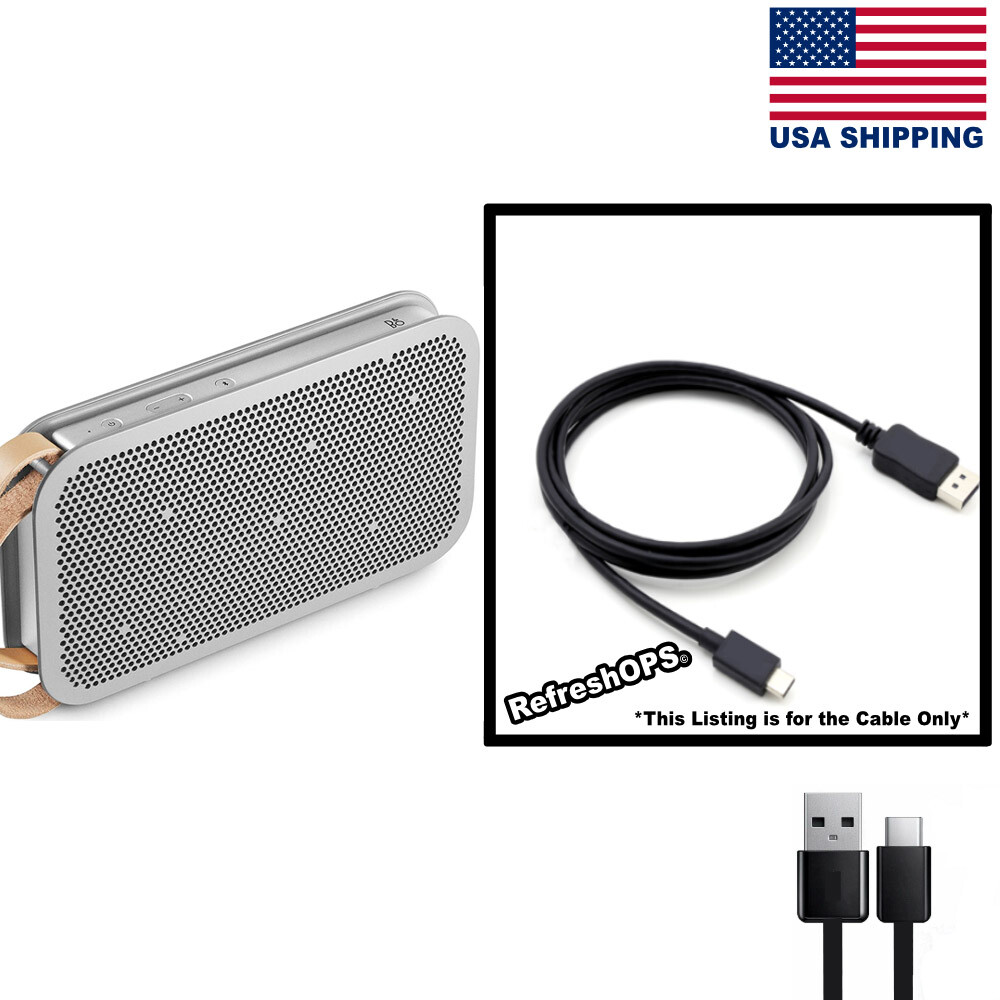 Bang & Olufsen Beoplay A2 Bluetooth Speaker USB Cable Transfer