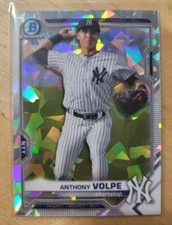 2021 Anthony Volpe Bowman Chrome Prospects Atomic Refractor BCP-85 
