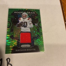 2023  Prizm - Rookie Gear Neon Green Pulsar Prizm Kayshon Boutte 