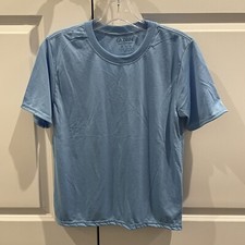 Gildan Performance Shirt Youth Kids Medium Blue New NWOT