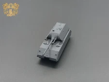 Homemade 1/144 WWII GERMAN RAT Super Tank Painted Finished Model NEW！