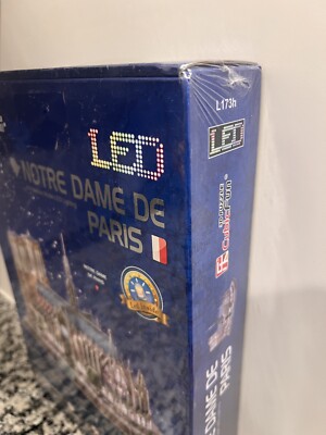 CubicFun 3D Puzzle LED Light Notre Dame de Paris 149 pcs Sealed | eBay
