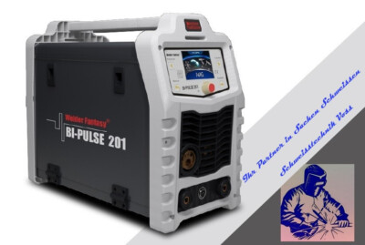 Schweissgerät BI PULSE 201  PWM 4 Rollen  MIG/MAG Synergie Schweißgerät