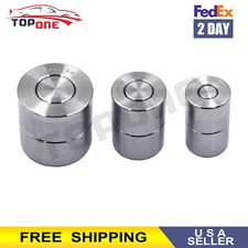 3Pcs New Dimple Die Set Metal Fabrication Tools 1/2" / 3/4" / 1"