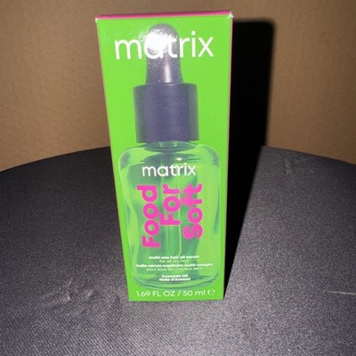 Matrix Food For Soft Multi Use Hair Oil Serum 1.69 Fl Oz, 50 ml Avacado oil NEW!