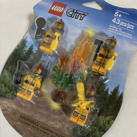 LEGO CITY: Fire Accessory Pack (853378) 43 Pieces, Firefighter, Blister Pack