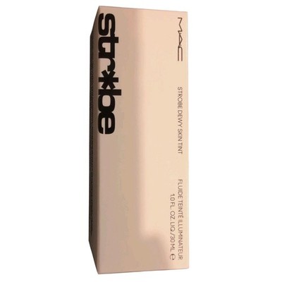 NEW MAC Strobe Dewy Skin Tint Moisturizer in Deep 1 color Sheer Hydration Makeup