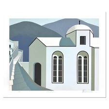 William Schlesinger (d.2011) "Pathway To" Hand Signed Limited Edition Serigraph