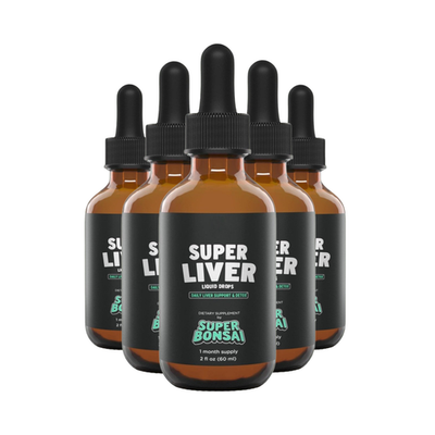 #ad 5 Pack Super Liver Liquid Drops – Daily Dietary Supplement 2 fl oz 60 mL $54.89