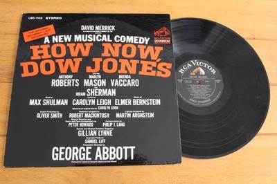 Vintage How Now Dow Jones Vinyl LP Original Broadway Cast RCA Victor 1968