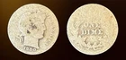 1900 P Barber Dime - 90% Silver - Philadelphia Mint - Circulated Condition