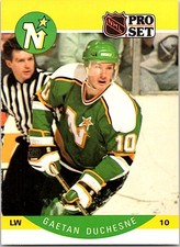 1990-91 Pro Set #137 Gaetan Duchesne