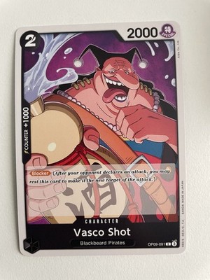 Vasco Shot OP09-091 (C) Emperors in the New World One Piece TCG CCG Regular - NM