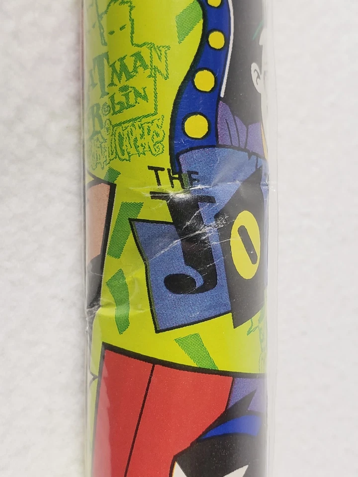 Batman The Animated Series Robin Joker Batgirl Wrapping Paper Gift Wrap 1997 DC - Image 3 of 4