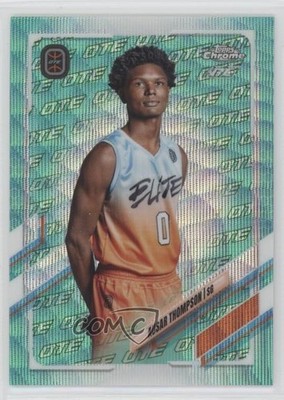 2021 Chrome OTE Overtime Elite Aqua & Green Wave Refractor Ausar Thompson 1dm4