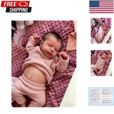 Anano Full Silicone Reborn Baby Doll Girl 20 in Realistic Baby Dolls Silicone