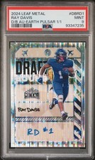 2024 LEAF METAL DRAFT BOUND AUTOS EARTH PULSAR 1/1 #DBRD1 RAY DAVIS 1/1 PSA 9