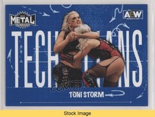 2022 Skybox Metal Universe AEW All Elite Wrestling Toni Storm #TN-25 READ 0iz2