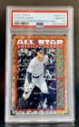 2025 Topps Aaron Judge 90ASC12 1990 Topps All Star Green Crackle Foil /99 PSA 10