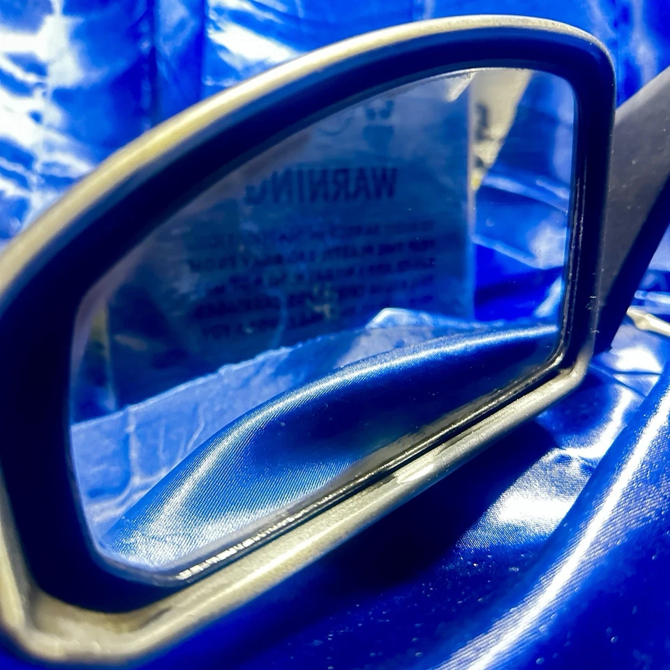 Espejo retrovisor izquierdo Infiniti G35 2003-2006 del lado del conductor OEM negro mate Foto 3 de 4