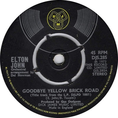 Elton John - Goodbye Yellow Brick Road (VINYL)