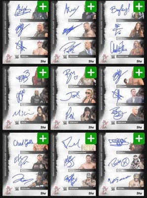 Topps Slam - Topps Signature Class 26 S1 - Triple Signatures (Iconic) Pick