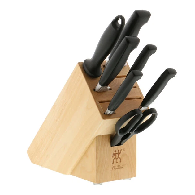ZWILLING Cuatro Estrellas 8 Piezas, Juego de Bloques de Cuchillos, Natural Foto 4 de 4
