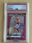 2024 Panini Prizm - Rookies Bo Nix #309 Pink Wave Prizm (RC) PSA 10